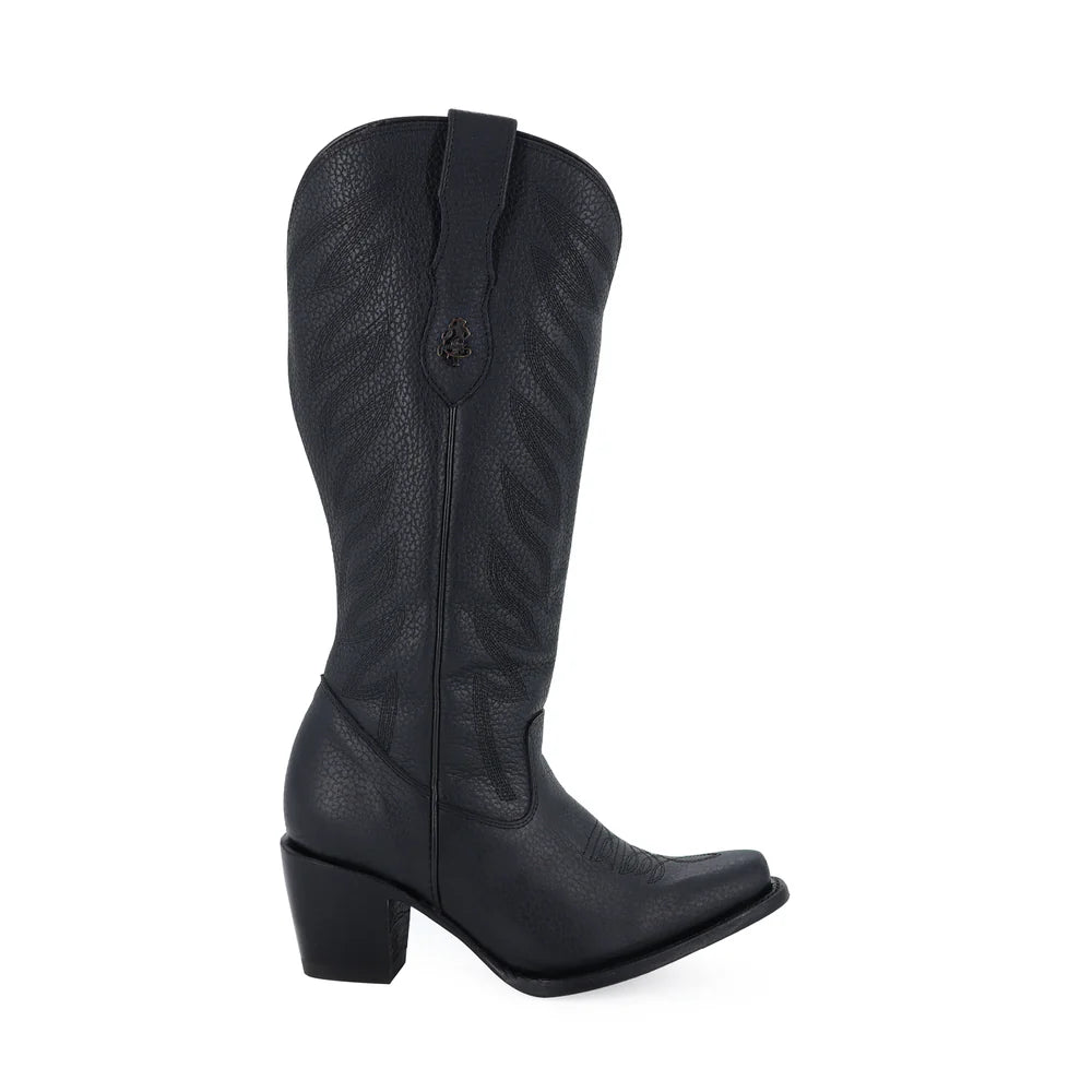 BOTAS DAMA ALTA BANDIDA CURVY NEGRO