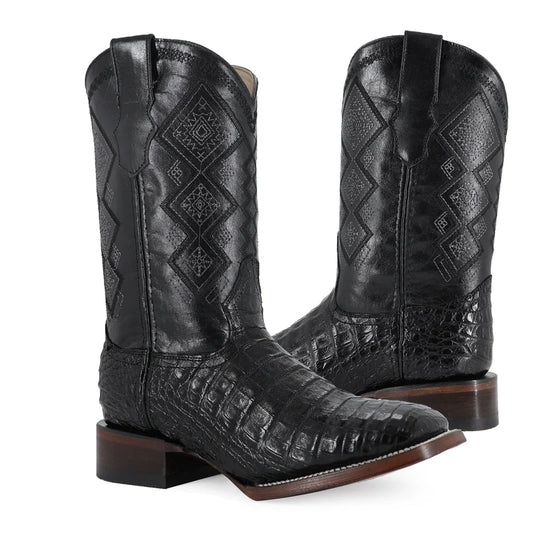 BOTAS BULLDOG COCODRILO NEGRO