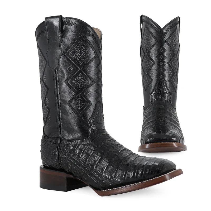 BOTAS BULLDOG COCODRILO NEGRO