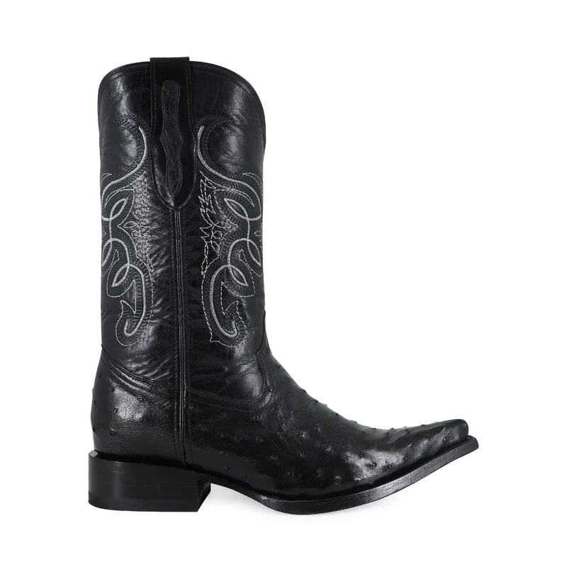 BOTAS CHIHUAHUA AVESTRUZ NEGRO