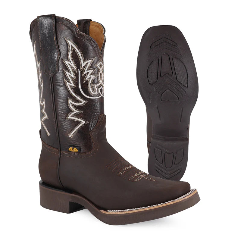 BOTAS RODEO CRAZY SUELA POLIURETANO CHOCOLATE