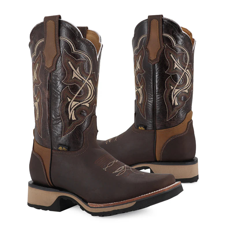 BOTAS RODEO RES GOLD CHOCOLATE