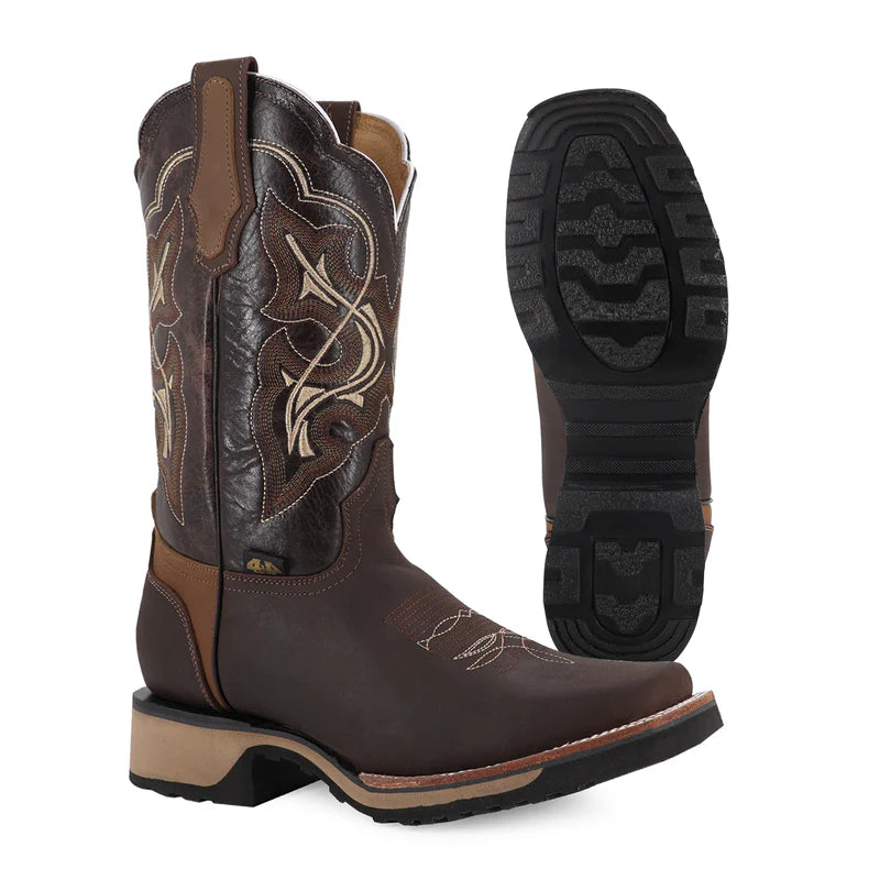 BOTAS RODEO RES GOLD CHOCOLATE