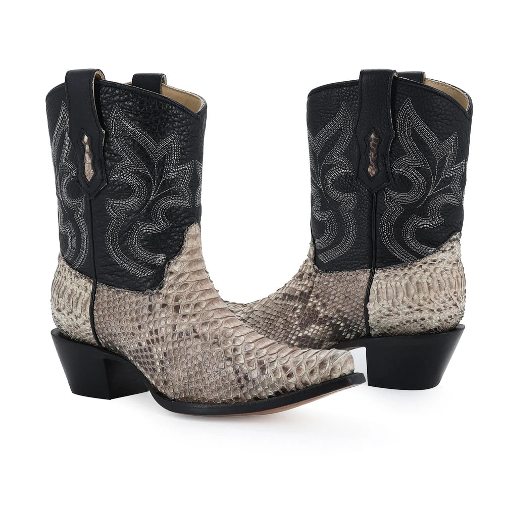 BOTIN DAMA SILVANA PITON NATURAL