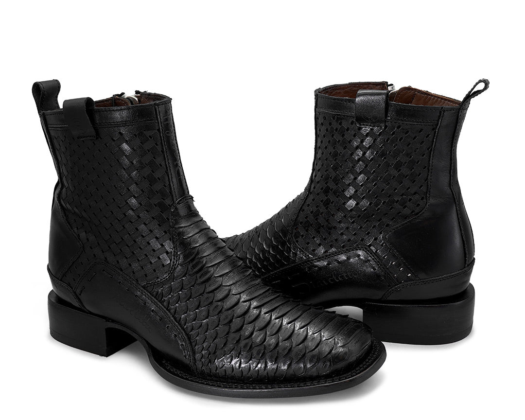 BOTIN DVT ARIZONA TEJIDO NEGRO