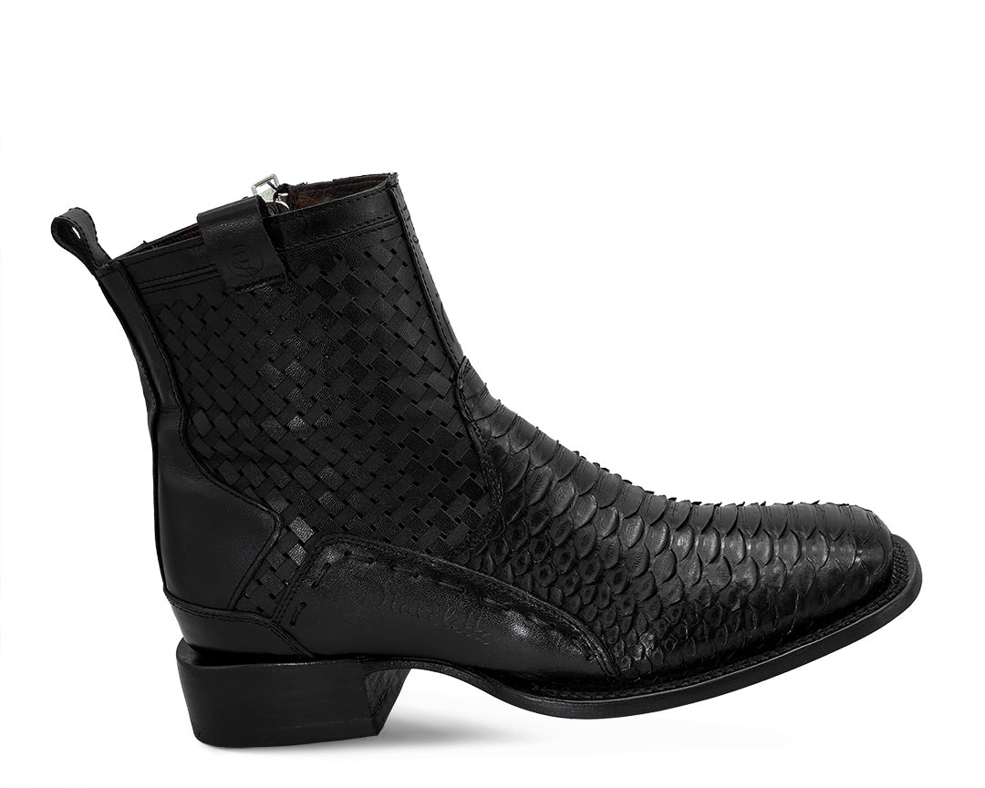 BOTIN DVT ARIZONA TEJIDO NEGRO